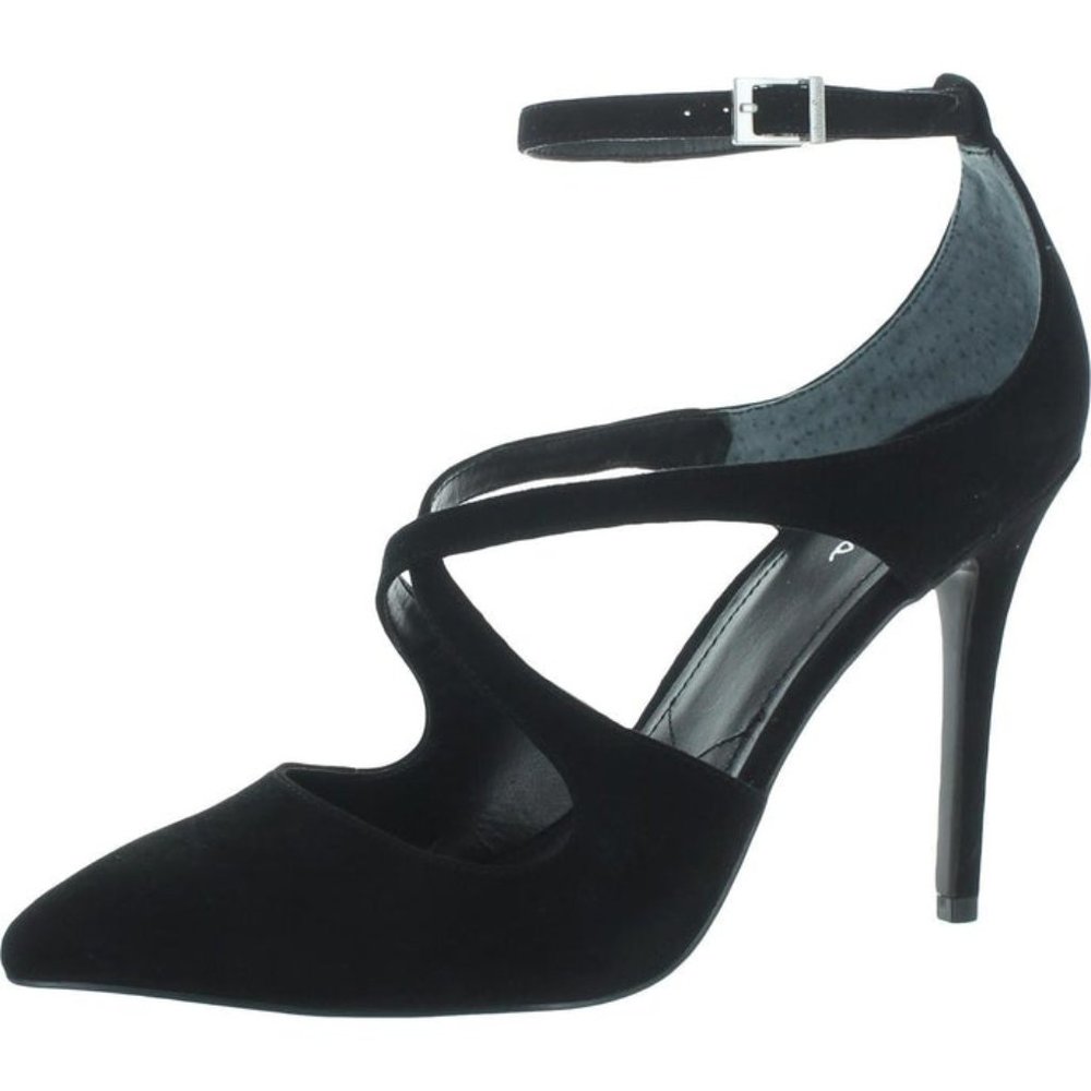 Charles By Charles David | Suede Ankle Strap Dress Heels
